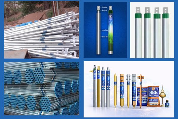 GI Earthing Electrode Pipe